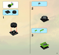 LEGO 9445 instructions page 21 – build guide