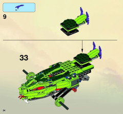 LEGO 9445 instructions page 24 – build guide