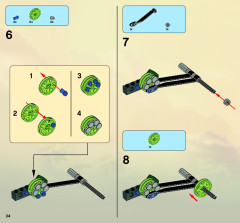 LEGO 9445 instructions page 34 – build guide
