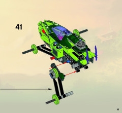 LEGO 9445 instructions page 35 – build guide