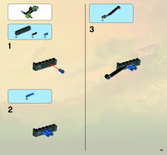 LEGO 9445 instructions page 41 – build guide