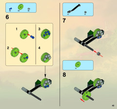 LEGO 9445 instructions page 43 – build guide