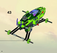LEGO 9445 instructions page 44 – build guide