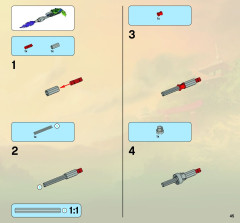 LEGO 9445 instructions page 45 – build guide