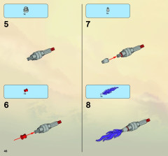 LEGO 9445 instructions page 46 – build guide