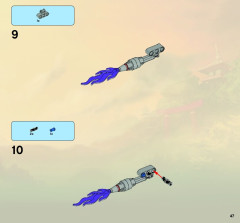 LEGO 9445 instructions page 47 – build guide