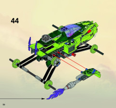 LEGO 9445 instructions page 50 – build guide