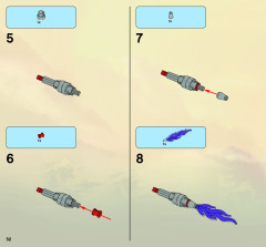 LEGO 9445 instructions page 52 – build guide