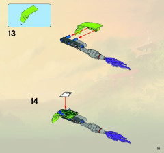 LEGO 9445 instructions page 55 – build guide