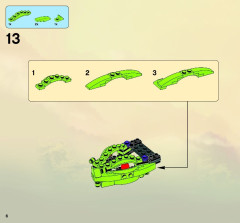LEGO 9445 instructions page 6 – build guide