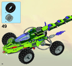 LEGO 9445 instructions page 64 – build guide