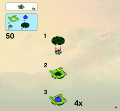 LEGO 9445 instructions page 65 – build guide