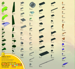 LEGO 9445 instructions page 70 – build guide