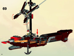 LEGO 9446 instructions page 28 – build guide