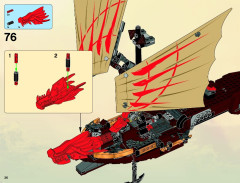LEGO 9446 instructions page 36 – build guide