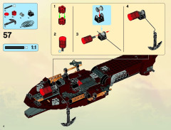 LEGO 9446 instructions page 4 – build guide