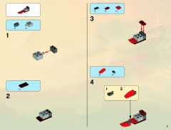 LEGO 9446 instructions page 5 – build guide