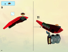 LEGO 9446 instructions page 68 – build guide