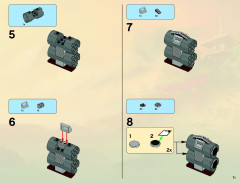 LEGO 9446 instructions page 71 – build guide