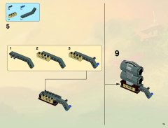 LEGO 9446 instructions page 73 – build guide