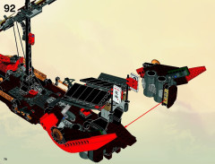 LEGO 9446 instructions page 78 – build guide