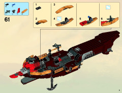 LEGO 9446 instructions page 9 – build guide