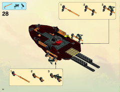 LEGO 9446 instructions page 34 – build guide