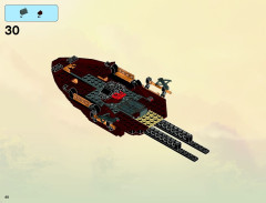 LEGO 9446 instructions page 40 – build guide