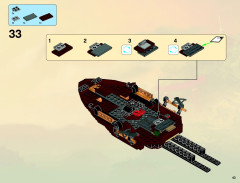 LEGO 9446 instructions page 43 – build guide