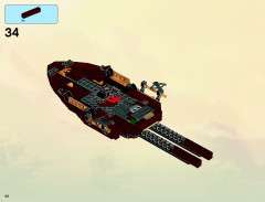 LEGO 9446 instructions page 44 – build guide