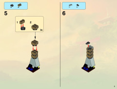 LEGO 9446 instructions page 5 – build guide