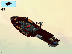 LEGO 9446 instructions page 58 – build guide