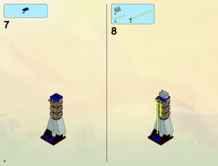 LEGO 9446 instructions page 6 – build guide