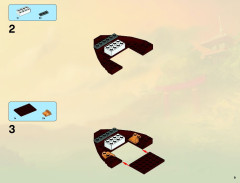 LEGO 9446 instructions page 9 – build guide