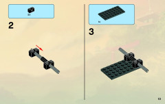 LEGO 9447 instructions page 13 – build guide