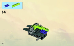 LEGO 9447 instructions page 20 – build guide