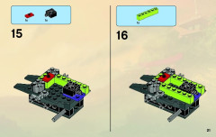 LEGO 9447 instructions page 21 – build guide