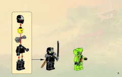 LEGO 9447 instructions page 3 – build guide