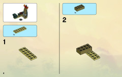 LEGO 9447 instructions page 4 – build guide