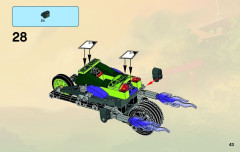 LEGO 9447 instructions page 43 – build guide