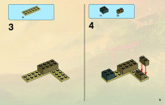 LEGO 9447 instructions page 5 – build guide