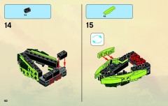 LEGO 9447 instructions page 52 – build guide