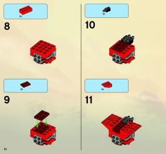 LEGO 9448 instructions page 10 – build guide