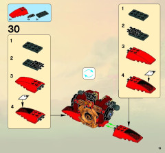 LEGO 9448 instructions page 19 – build guide