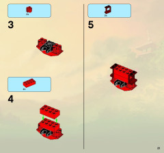 LEGO 9448 instructions page 21 – build guide