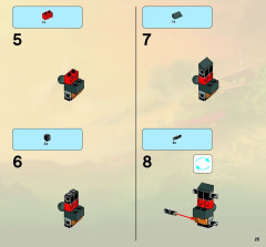 LEGO 9448 instructions page 25 – build guide