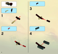 LEGO 9448 instructions page 4 – build guide