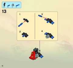 LEGO 9448 instructions page 42 – build guide