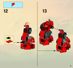 LEGO 9448 instructions page 47 – build guide