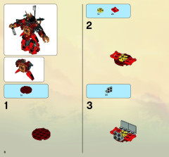 LEGO 9448 instructions page 8 – build guide